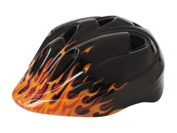 Azur J36 Kids Helmet Flames 50-54cm