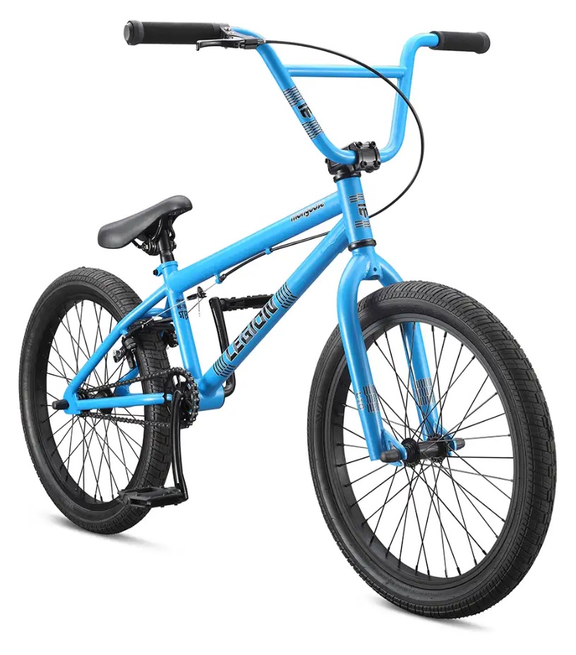 Mongoose blue bmx bike sale