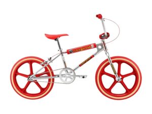 Mongoose California Red with SKYWAY TUFFS