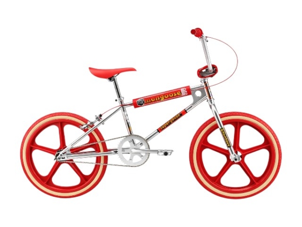 Mongoose California Red with SKYWAY TUFFS