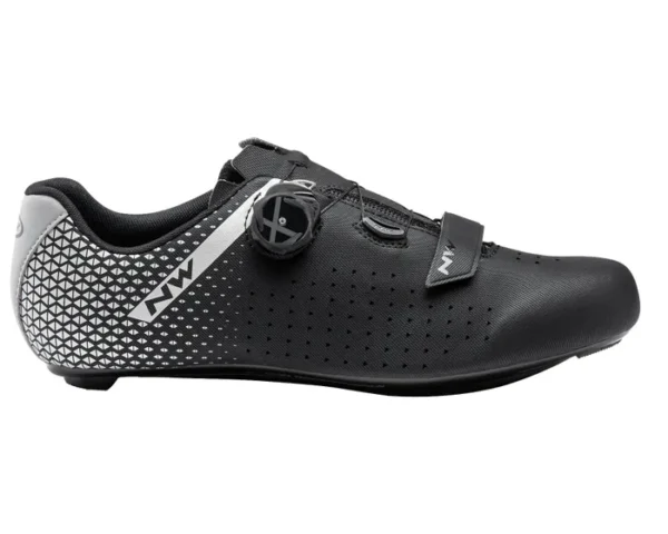 Northwave Core Plus 2 Shoes Black/Silver Northwave Core Plus 2 Shoes Black/Silver