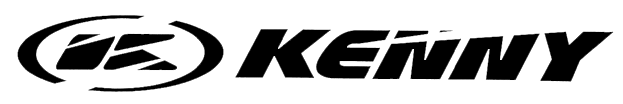 Kenny Downhill Full Face Helmet Holographic Black