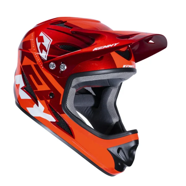 Kenny Downhill Full Face Helmet Red