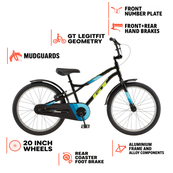GT Grunge 20″ Kids Bike