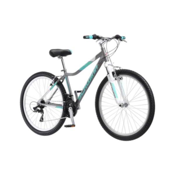 Schwinn Breaker 26″ Mountain Bike – Silver/Jade