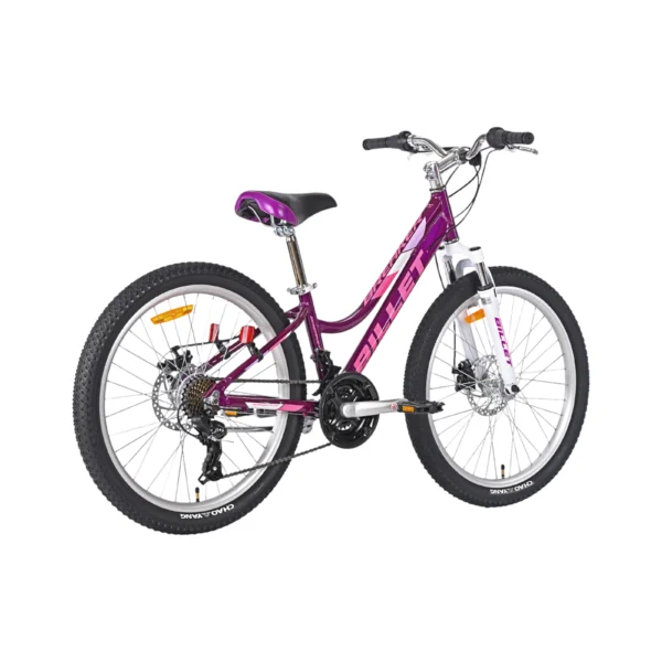 Billet Breaker 24″ Kids Mountain Bike – Purple/Pink