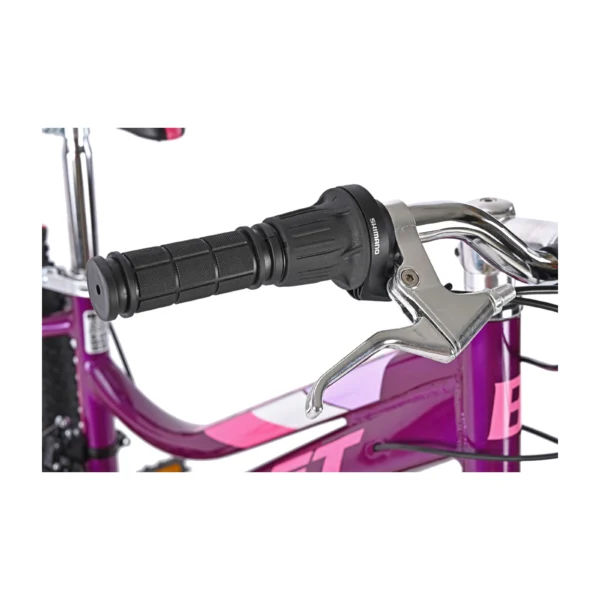 Billet Breaker 24″ Kids Mountain Bike – Purple/Pink