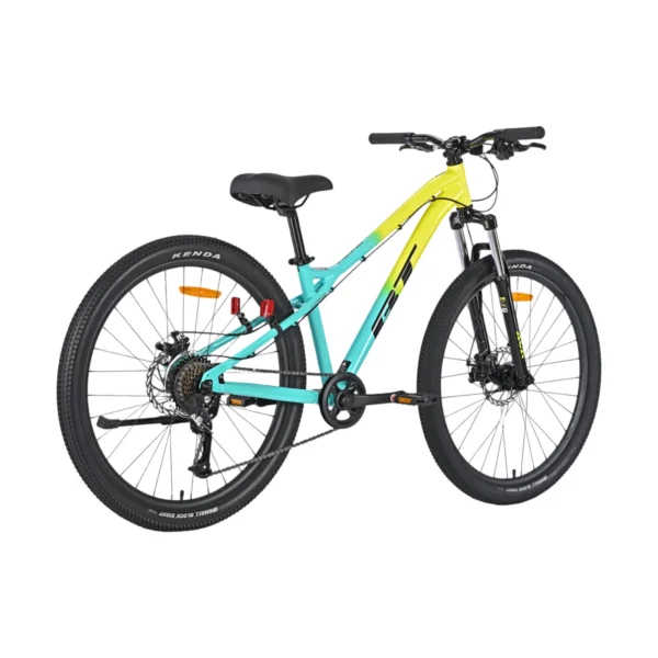 Billet Stomper Pro 26″ Mountain Bike – Aqua/Yellow