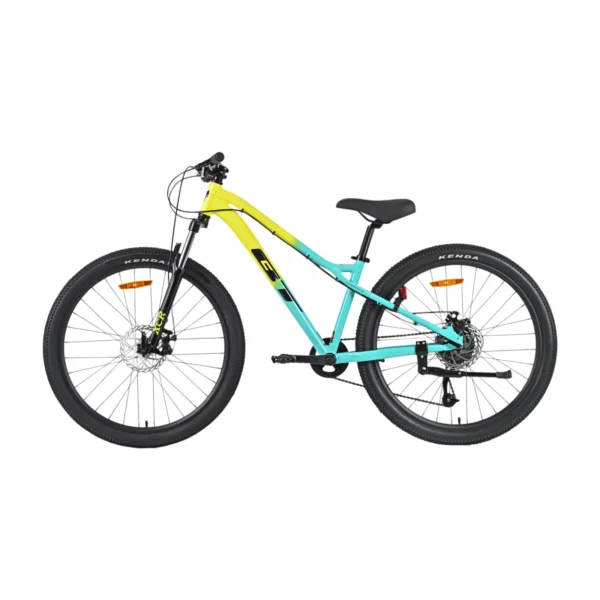 Billet Stomper Pro 26″ Mountain Bike – Aqua/Yellow