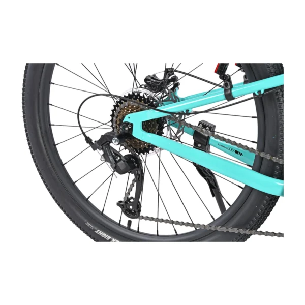 Billet Stomper Pro 26″ Mountain Bike – Aqua/Yellow
