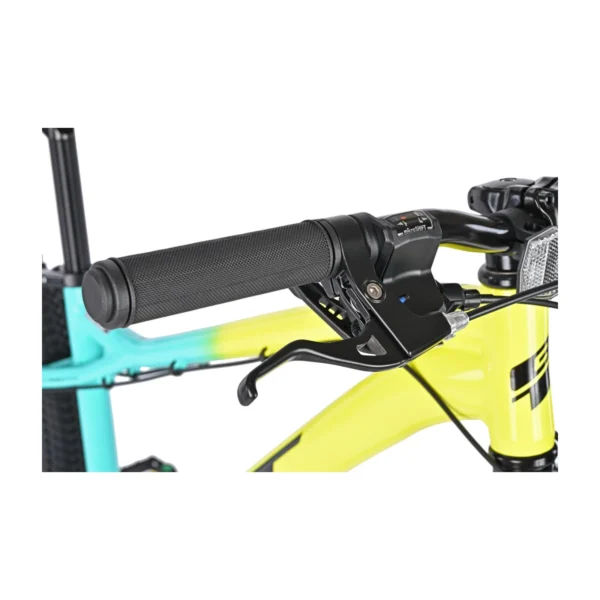 Billet Stomper Pro 26″ Mountain Bike – Aqua/Yellow